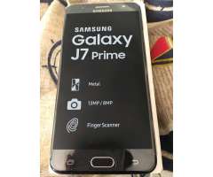 VENDO SAMSUNG GALAXY J7 PRIME 2017, DE 16GB , LIBERADO DE FABRICA, NOTA 10 DE 10 , COLOR AZUL NEGRO,