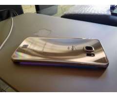Samsung Galaxy S6 Edge Gold, 64GB, estado 10 sin detalles, liberado