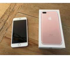 iPhone 7 más 128 GB de oro rosa