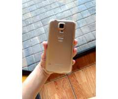 Elegante Samsung Galaxy S5 Gold Nítido