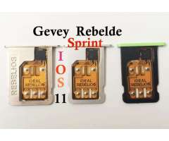 Tarjetas Gevey Rsim iPhone 7Plus 7 Tmobile 6plus 6 6s Plus Sprint Liberacion