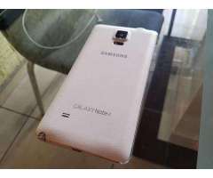 Samsung Galaxy Note 4, blanco, 32gb, estado 10 sin detalles