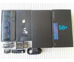SAMSUNG GALAXY S8 PLUS  ARCTIC SILVER &#x2f; PLATEADO ARTICO de 64GB para TIGO NUEVO en su caja