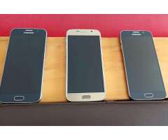 Samsung galaxy Flat 32 GB S6 y S7 Liberados de fabrica e impecables