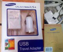 Nuevos cargadores marca Samsung, incluye todo el kit