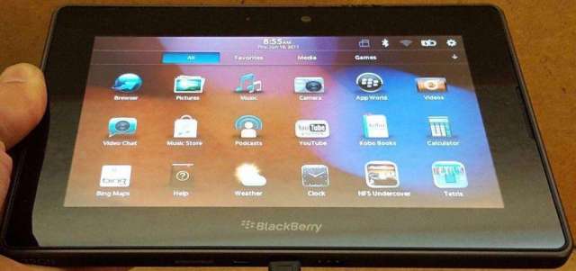 Vendo Tablet BlackBerry Playbook 32GB 4G LTE con slot chip para inter