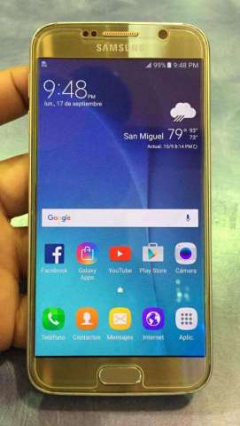 VENDO EN SAN MIGUEL , SAMSUNG S6 NITIDO VENDO EN SAN MIGUEL , SAMSUNG S6 NITIDO