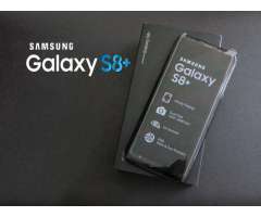 Samsung S8 Plus Nuevo de Paquete color negro, con todos accesorios, 499 NEG