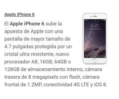 iPhone 6 de 16 Gb Liberado