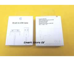 Cable Original de 30 Pines de Iphone y Ipad de 1ra hasta 4ta Generación