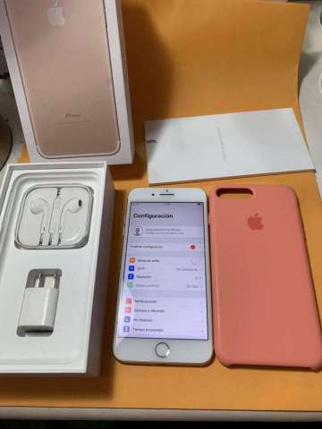 Iphone 7 plus Gold. de 128 gb, Liberado de Fabrica. SIn ningun rayon. Unica dueña!&... Iphone 7 plus Gold. de 128 gb, Liberado de Fabrica. SIn ningun rayon. Unica dueña!&...