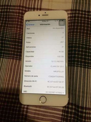 Cambio O Vendo iPhone 6S Plus, 16Gb Cambio O Vendo iPhone 6S Plus, 16Gb