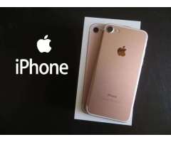 Apple iPhone 7 de 128 y 32 gb Colores Rose gold y Rojo, liberados en caja con garantía y...