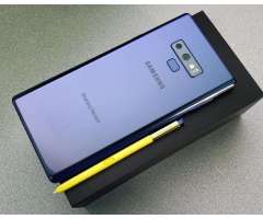 Samsung Note 9 Ocean Blue de 128GB ¡NITIDA&#x21;