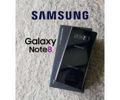 Vendo Samsung Galaxy note 8 Negro y orchid grey liberado de fabrica en caja y con accesorios nu...