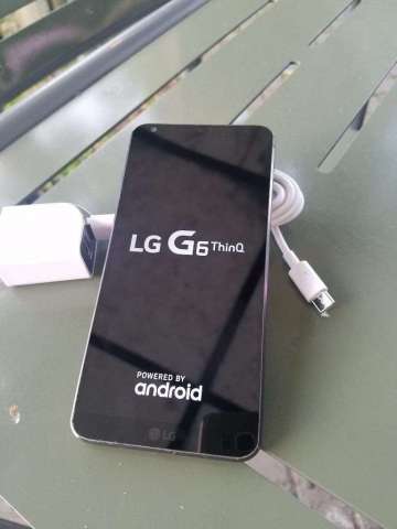 Lg G6 Thinq Negro 32 Gb Impecable Lg G6 Thinq Negro 32 Gb Impecable