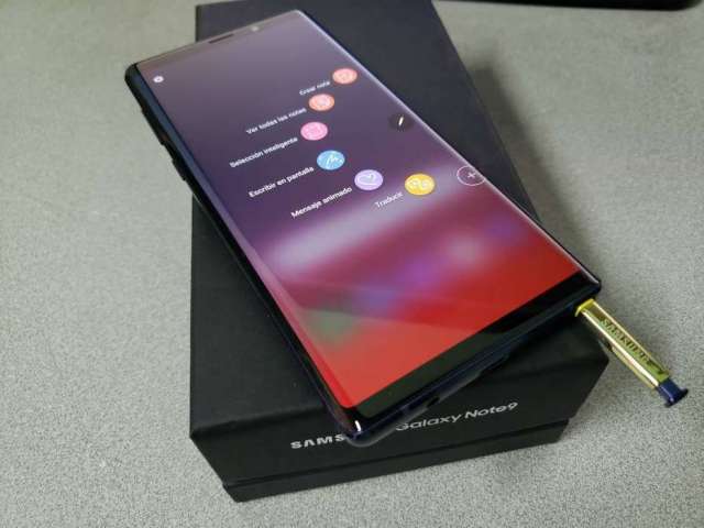 Samsung Galaxy Note 9 Ocean Blue ¡NITIDA! Samsung Galaxy Note 9 Ocean Blue ¡NITIDA!